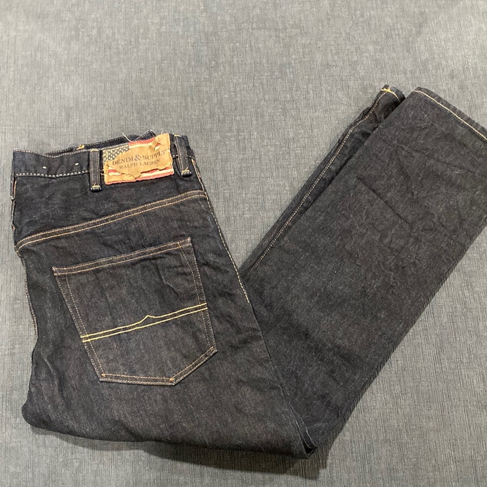 Denim & Supply Ralph Lauren Dropped Skinny Jeans 38 x 30